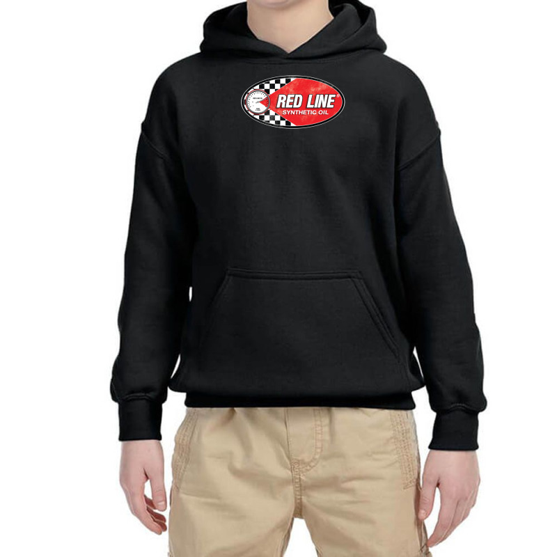 Red Line Synthetic Oil Youth Hoodie | Artistshot