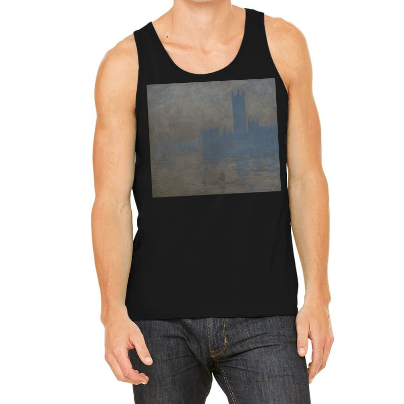 London Parliament Claude Monet Tank Top by MelindaBouwman | Artistshot