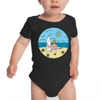 Surfers Paradise Baby Bodysuit | Artistshot