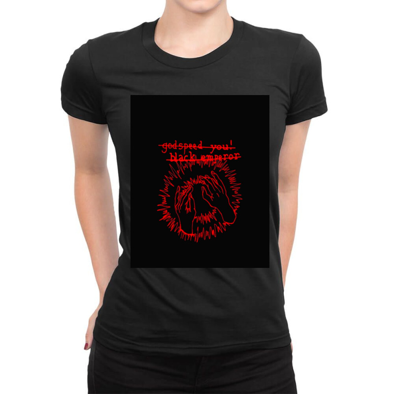 Godspeed You Black Emperor Graphic Ladies Fitted T-Shirt by KIJANAOHNSON | Artistshot