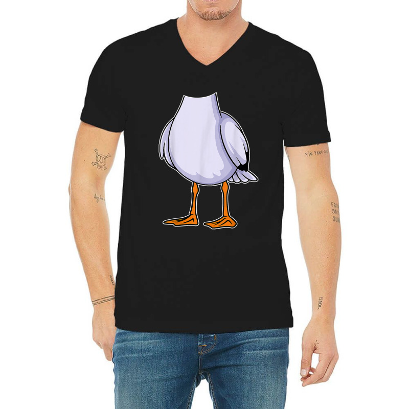 Seagull Halloween Costume Gift I Halloween Party V-neck Tee | Artistshot