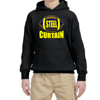 #steel Curtain Youth Hoodie | Artistshot