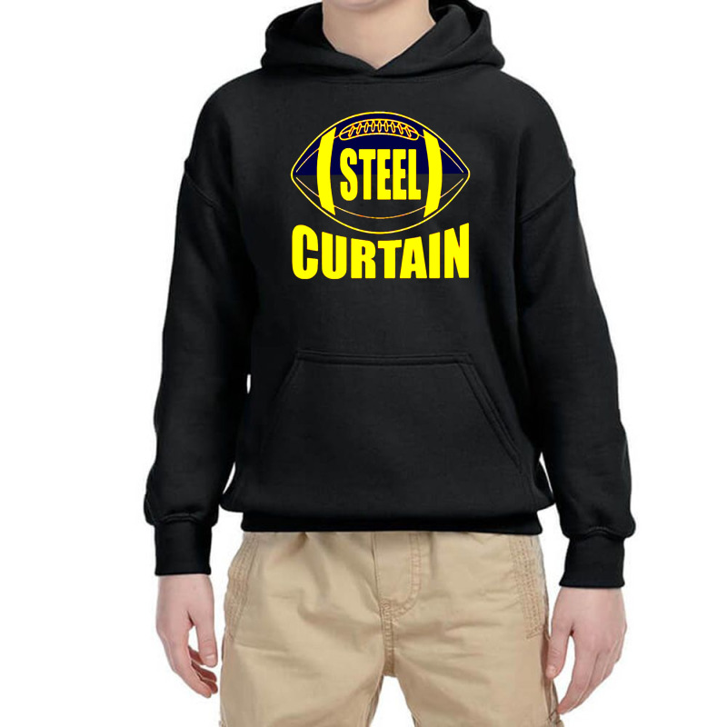 #steel Curtain Youth Hoodie | Artistshot