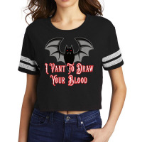 Funny Phlebotomist Vampire Bat Phlebotomy Saying Scorecard Crop Tee | Artistshot