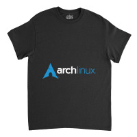 Dark Arch Linux Classic T-shirt | Artistshot