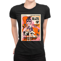 Blow Up Vintage Belgian Ladies Fitted T-shirt | Artistshot