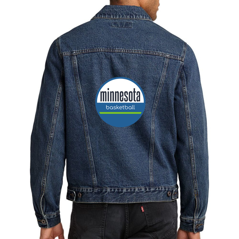 Minnesota Basketball 1 Men Denim Jacket | Artistshot