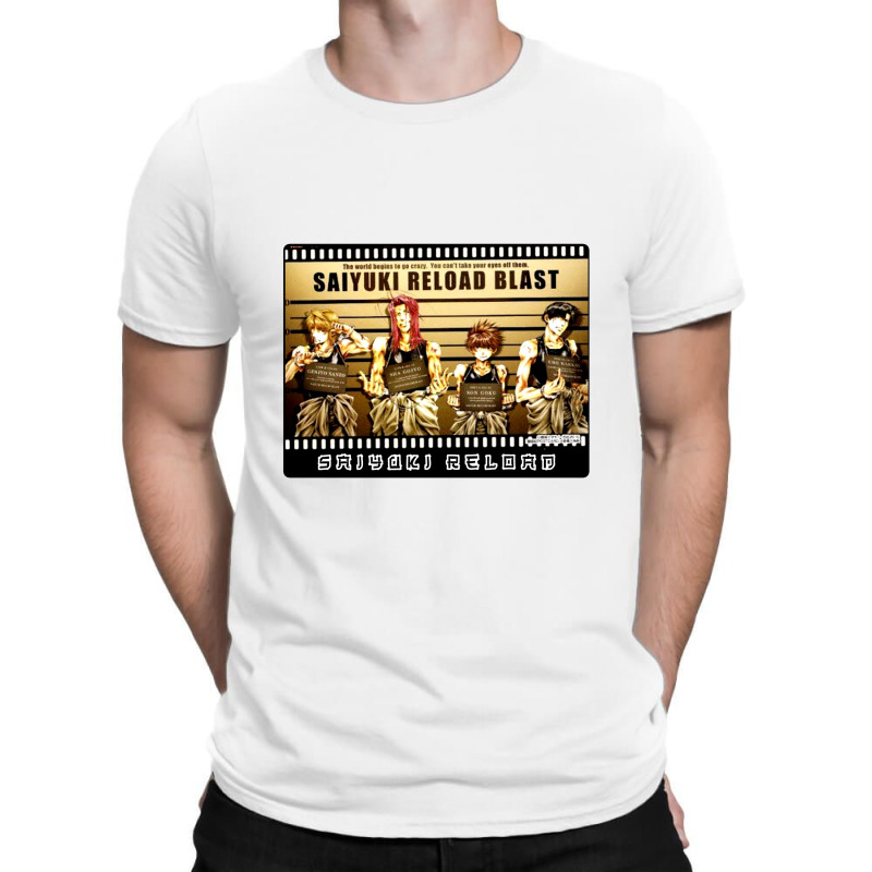 Saiyuki Wanted In Jail T-Shirt by JesseBWiles | Artistshot