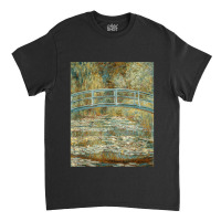 Monet's The Water Lily Pond Modern Art Painting Classic T-shirt | Artistshot