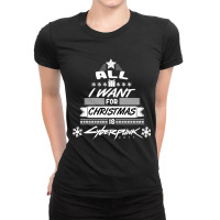 Christmas Tree Ladies Fitted T-shirt | Artistshot