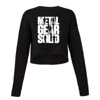 Metal Gear Solid Cropped Sweater | Artistshot