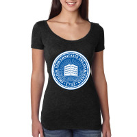 The-university-of-delaware Women's Triblend Scoop T-shirt | Artistshot