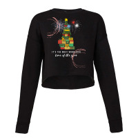 Its The Most Wonderful Year Cropped Sweater | Artistshot