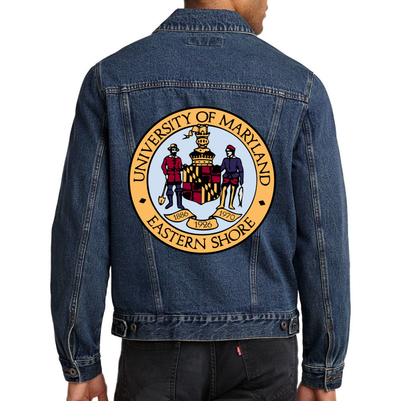 The-university-of-maryland-eastern-shore Men Denim Jacket | Artistshot