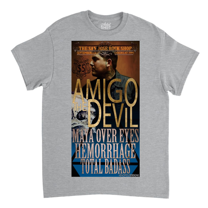 Total The Devil Classic T-shirt by Hello Asa | Artistshot