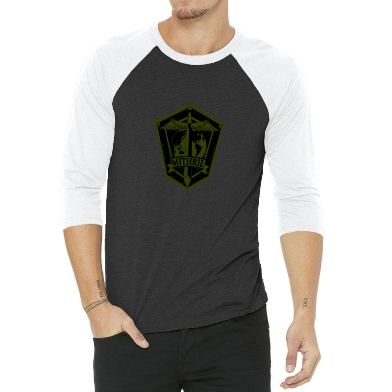 Mithril Emblem - Subdued 3/4 Sleeve Shirt by RossDomingu | Artistshot