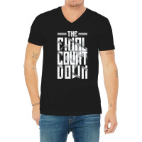 The Final Countdown Classic V-neck Tee | Artistshot