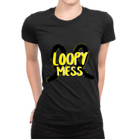 Loopy Mess - Smiler Ladies Fitted T-shirt | Artistshot