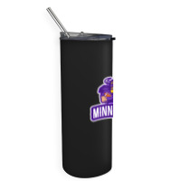 American Football Minnesota Design Skinny Tumbler | Artistshot