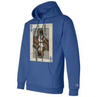 Boba Fett Playing Card Champion Hoodie. By Artistshot