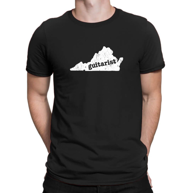 Blues Guitar Shirt Virginia T Shirt Lead Guitarist Shirt T-shirt | Artistshot