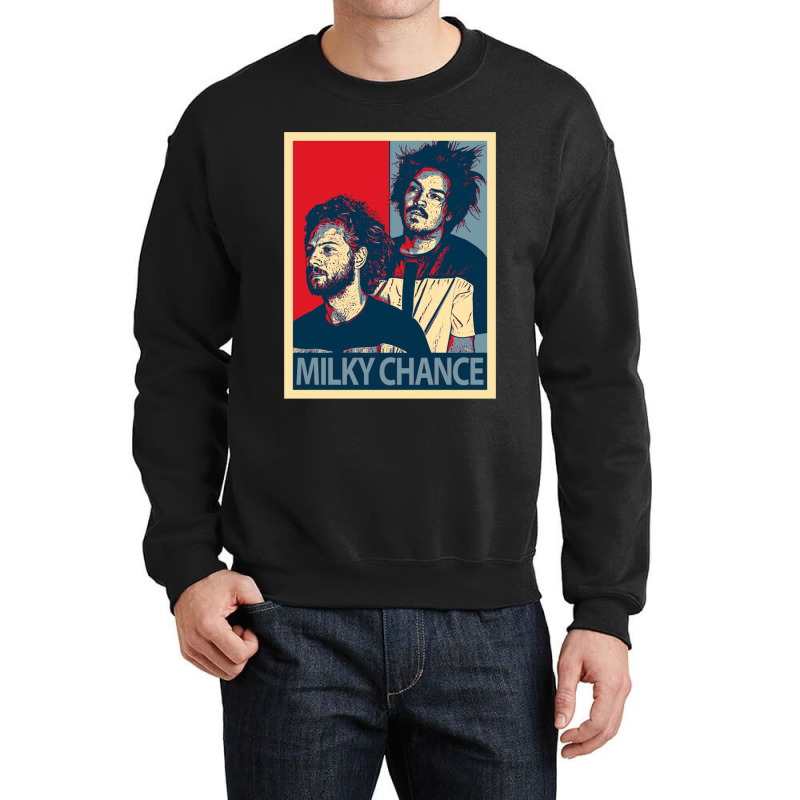 Milky Chance Classic Crewneck Sweatshirt by RubenGarcia | Artistshot