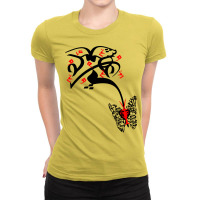 Papillon 2 Ladies Fitted T-shirt | Artistshot