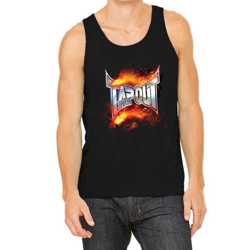 Tap Out Explosion  Long Sleeve Tank Top by AmberAThompson | Artistshot