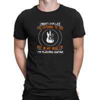 But In My Head Im Playing Guitar Teacher Shirt Guitarist T-shirt | Artistshot