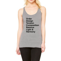 Balance Music Composition Racerback Tank | Artistshot