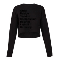 Balance Music Composition Cropped Sweater | Artistshot