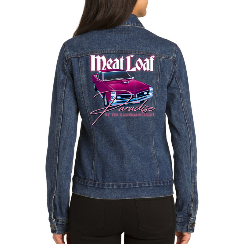 Meat Loaf Paradise By The Dashboard Light Ladies Denim Jacket by CarolinePascua | Artistshot