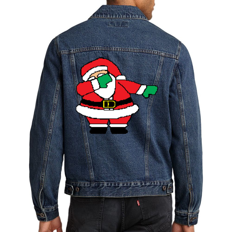 Santa Christmas Men Denim Jacket | Artistshot