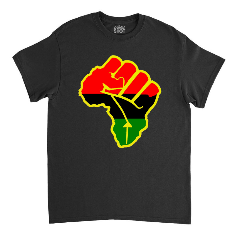 Frican Map  Black History Classic T-shirt | Artistshot