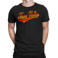 Napa, Valley California Flag Sports Baseball T-shirt | Artistshot