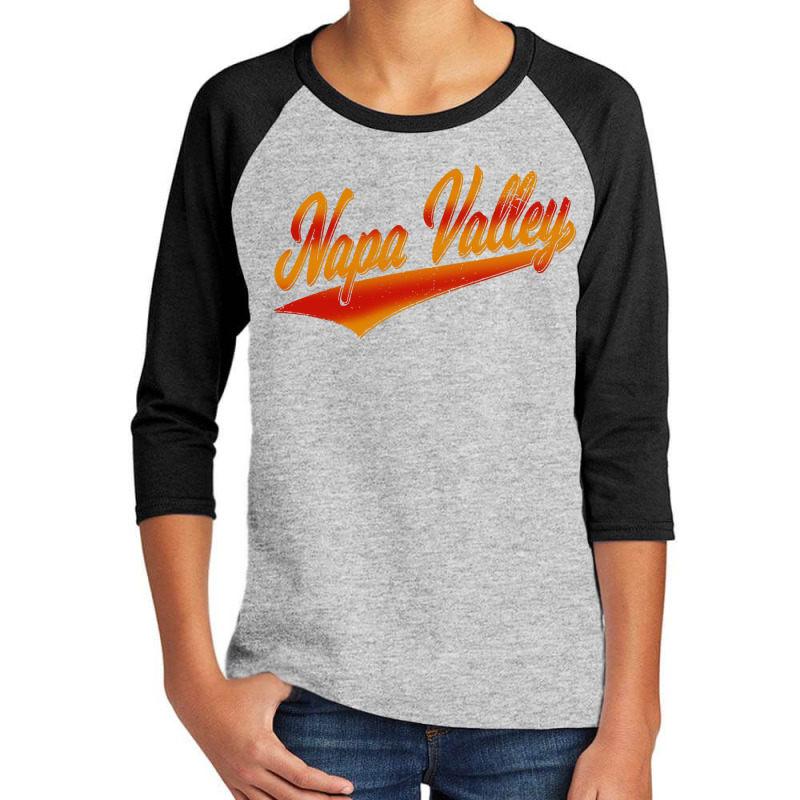 Napa, Valley California Flag Sports Baseball Youth 3/4 Sleeve | Artistshot