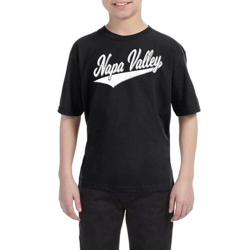 Napa, Valley California Flag Sports Baseball Youth Tee | Artistshot