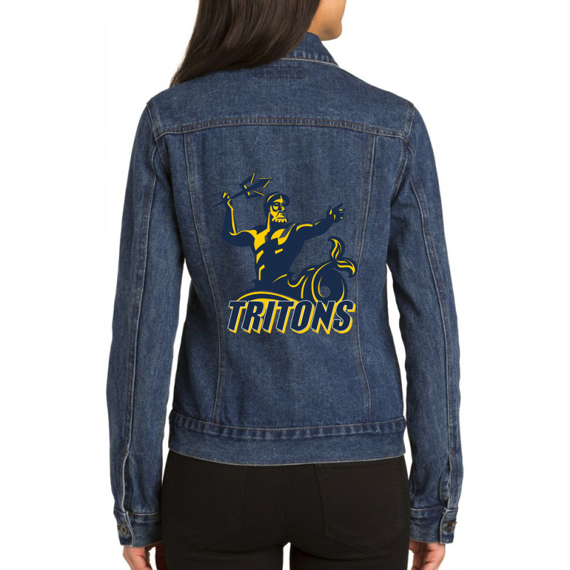 Uc San Diego, Tritons 2 Ladies Denim Jacket by Rameutuk | Artistshot