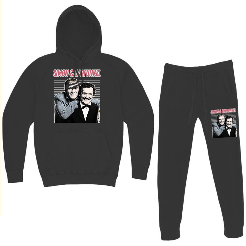 Simon Amp Garfunkel Retro Aesthetic Meme British Humour Parody Design Hoodie & Jogger Set | Artistshot