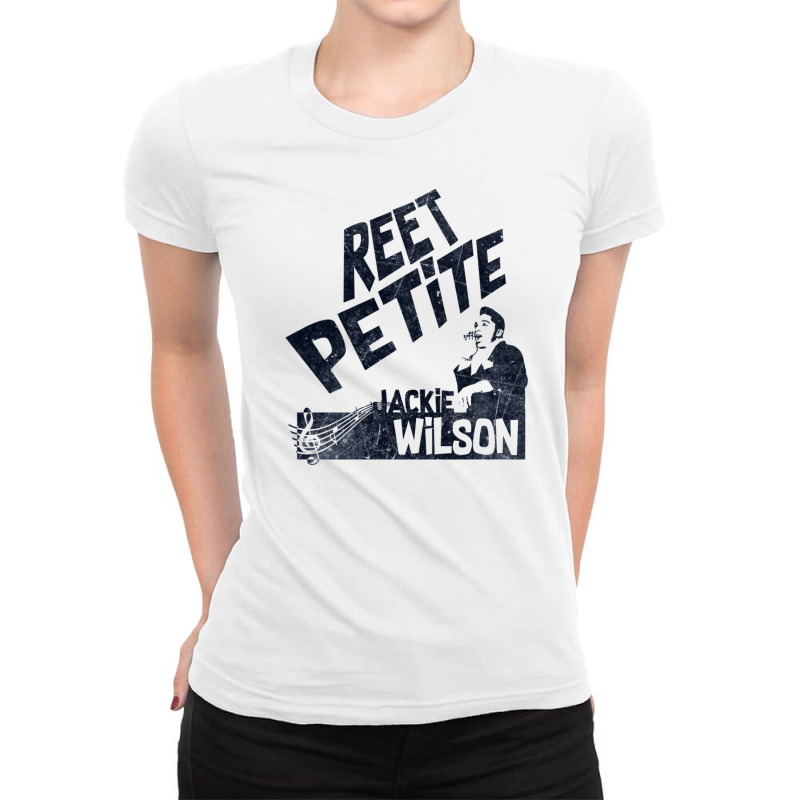 Reet Petite - Jackie Wilson Ladies Fitted T-Shirt by StuartRamsey | Artistshot