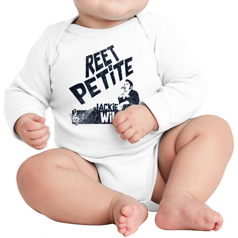 Reet Petite - Jackie Wilson Long Sleeve Baby Bodysuit by StuartRamsey | Artistshot