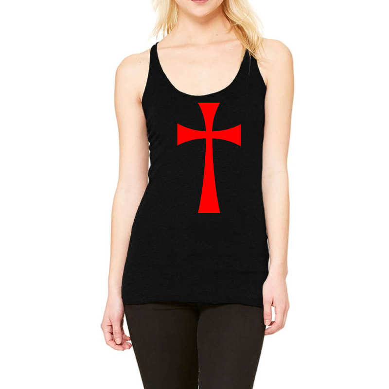 Long Cross - Knights Templar - Holy Grail - The Crusades Racerback Tank | Artistshot