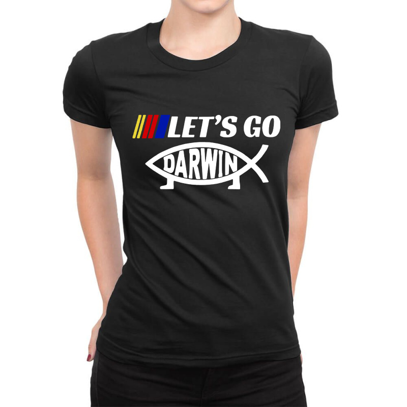 Lets Go America Ladies Fitted T-shirt | Artistshot