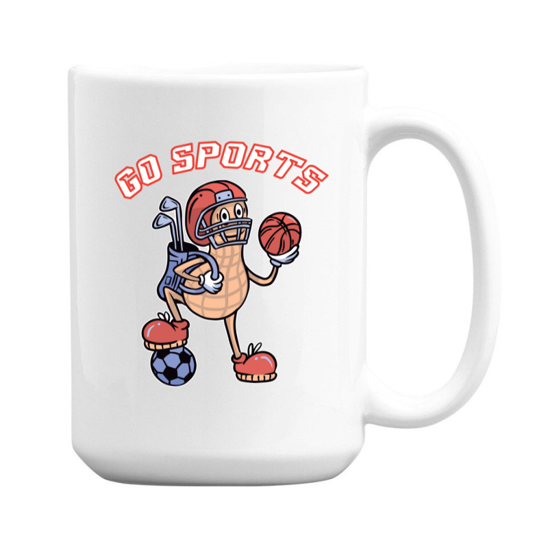 Sport Peanut 15 Oz Coffee Mug | Artistshot