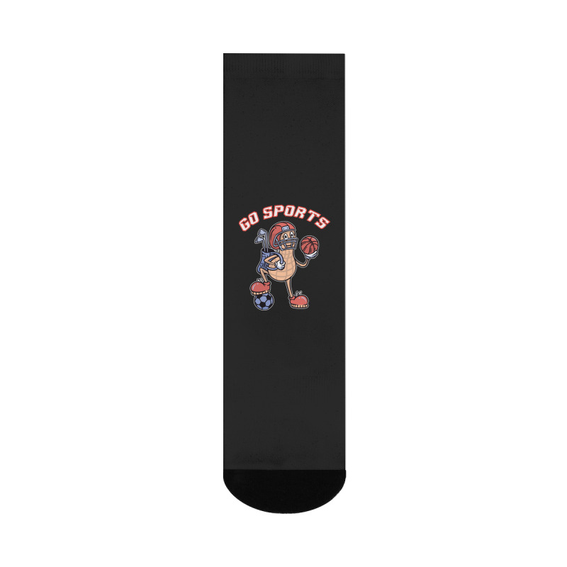 Sport Peanut Crew Socks | Artistshot