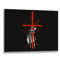 Templar Knight Crusader Templar Knights Metal Print Horizontal | Artistshot