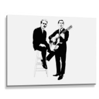 Simon Amp Garfunkel A Gift Metal Print Horizontal | Artistshot