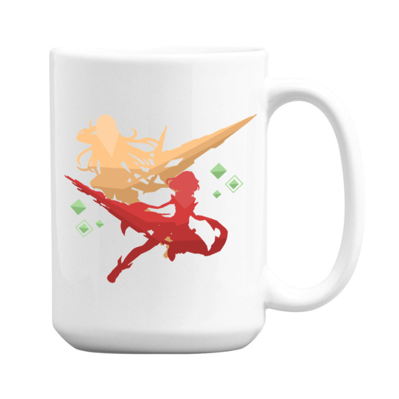 Xenoblade Pyra And Mythra 15 Oz Coffee Mug | Artistshot