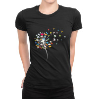 Funny Dandelion Books Gift For Reading Lover Women Girls Ladies Fitted T-shirt | Artistshot