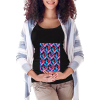 Colorful Lightning Bolt Pattern Maternity Scoop Neck T-shirt | Artistshot